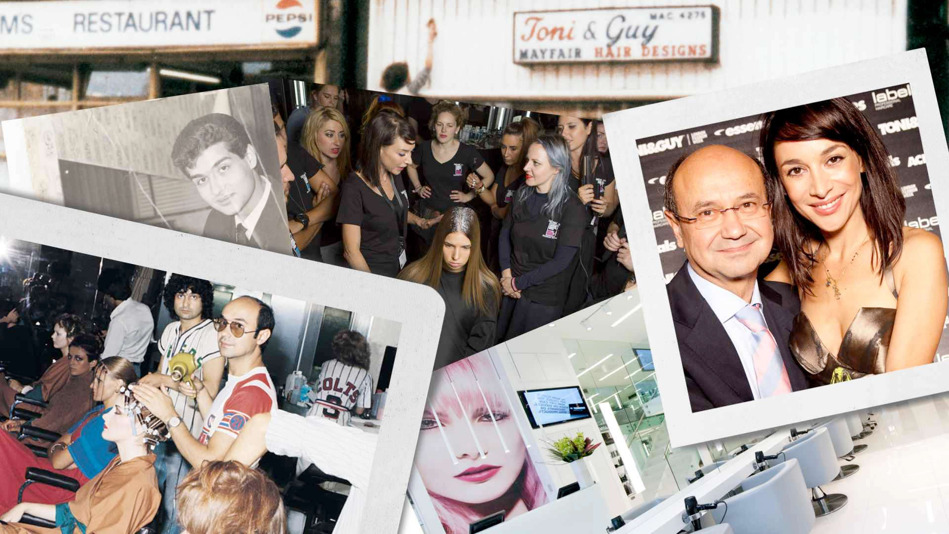 Toni & Guy salons since the 1960's